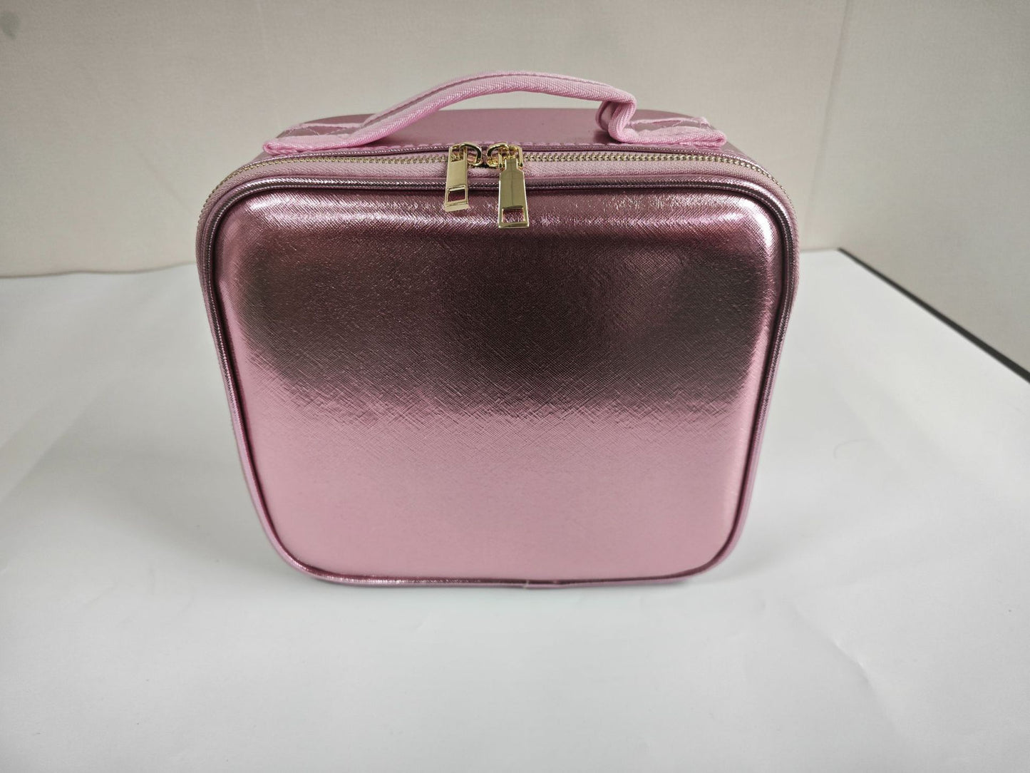 Makeup Large Capacity Cosmetic Case With LED Mirror