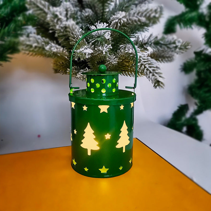 Christmas Candle Lights LED Small Lanterns Wind