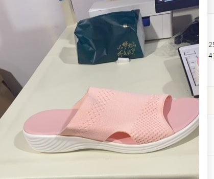 Polyurethane Platform Sandals And Slippers Women