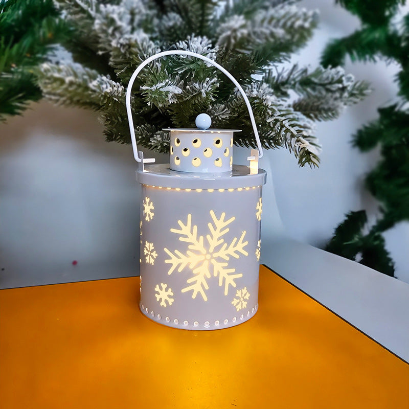 Christmas Candle Lights LED Small Lanterns Wind